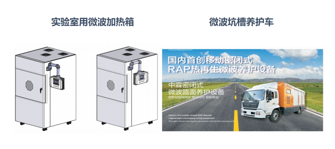 微波加熱箱、微波坑槽養(yǎng)護車